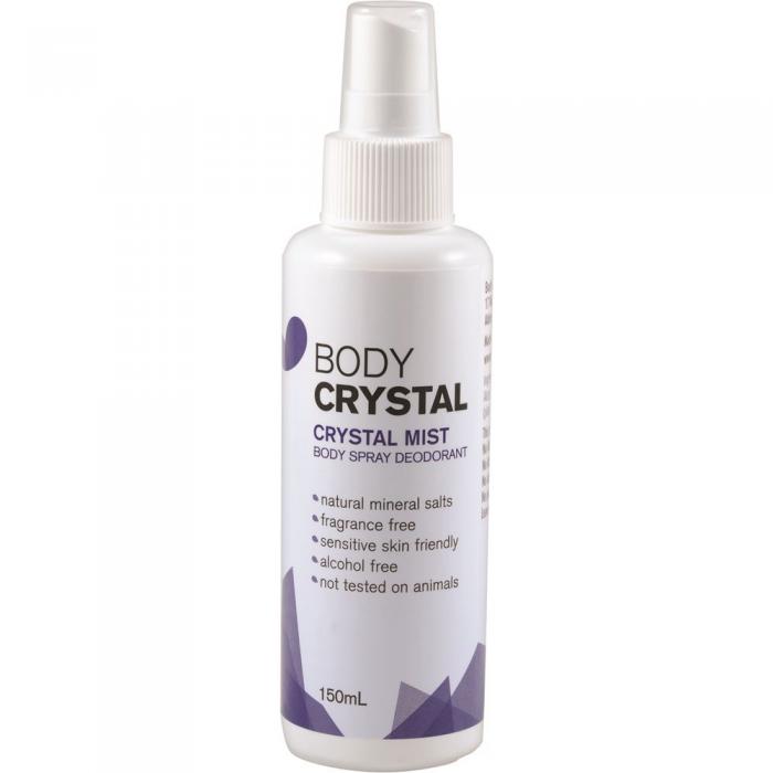 Body Crystal Body Spray Deo Cryst Mist Frag Free 150ml